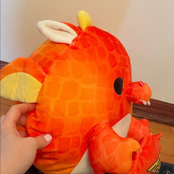 Reese's SNACKLE Dragon Plush Toy Like New FELIX - Picture 6 of 9
